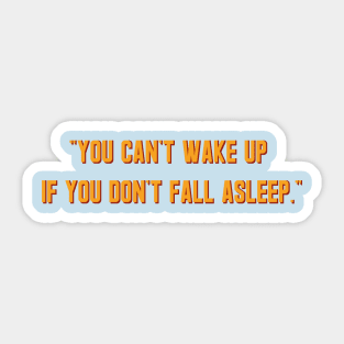 Asteroid City Quote Sticker